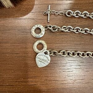 Tiffany & Co. Silver Chain only Necklace with